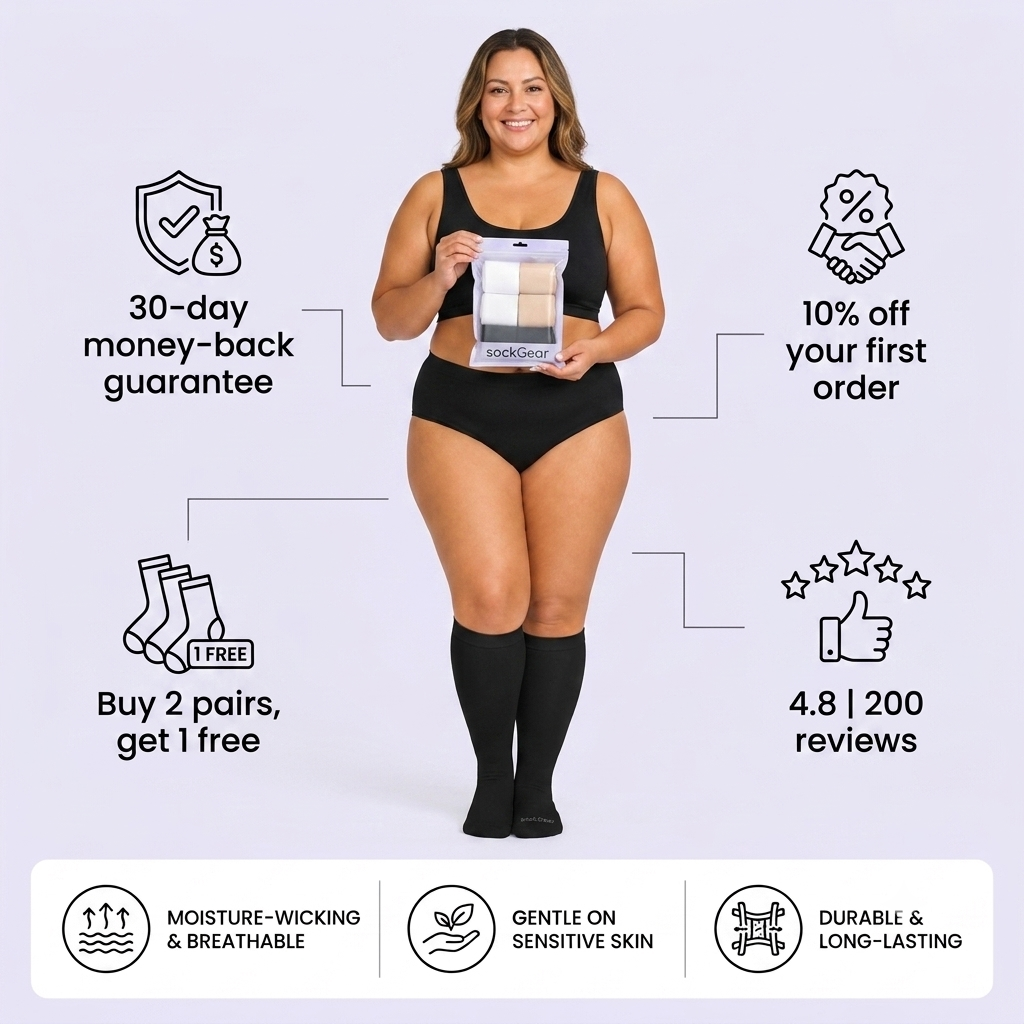 SockGear™ - Your Size. Real Relief. Finally