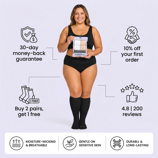 SockGear™ - Your Size. Real Relief. Finally